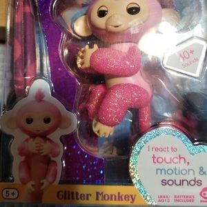 Glitter fingerlings-Rose